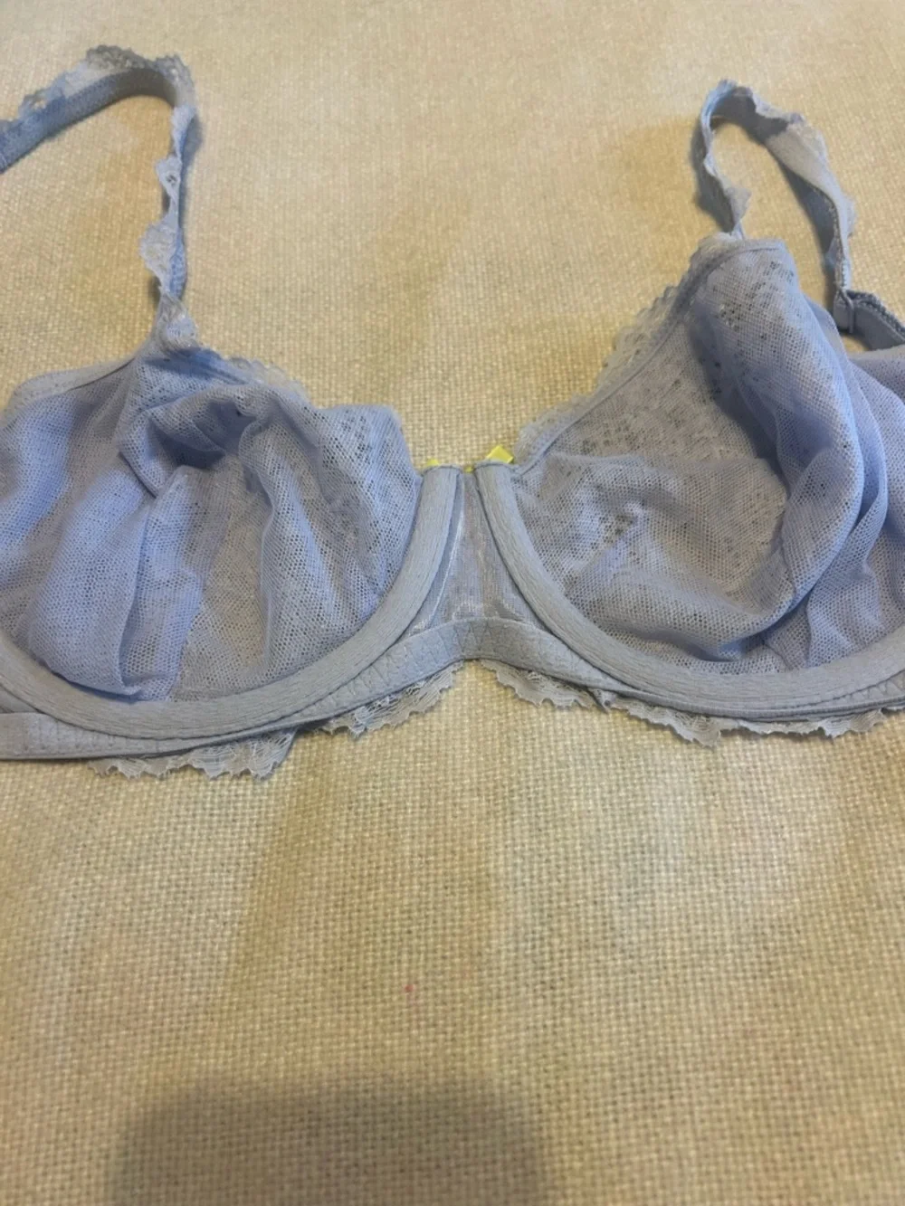 Victoria’s Secret lace rhinestone Dream Angels bra 32DDD - Picture 5 of 7